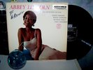 ABBEY LINCOLN ORIGINAL BLACK LABEL LP