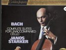 JANOS STARKER BACH SOLO CELLO MERCURY GOLDEN 3 LP BOX