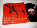 CHET BAKER & RUSS FREEMAN Quartet (Vogue UK Orig LP)