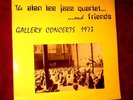 Alan Lee. Gallery Concerts. Aussie jazz. Great copy 