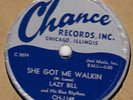 Rare Chicago Blues 78 Lazy Bill Lucas Chance Records