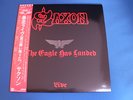LP Saxon Live The Eagle has landed 1Japan Press MINT