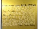 BILL EVANS 'EVERYBODY DIGS' RIVERSIDE US ORIGINAL LP