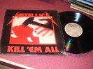 METALLICA KILL 'EM ALL LP MEGAFORCE OLD BRIDGE SHRINK