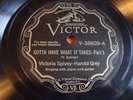 VICTORIA SPIVEY HAROLD GREY VICTOR 38609 BLUES 78RPM E-