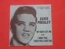 Elvis Presley My Baby Left Me Sleeve Only MINT 
