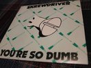 Very Rare Skinhead Punk Skrewdriver You're So Dumb 7