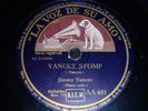 JAZZ 78 rpm RECORD Spain JIMMY YANCEY La Voz de su Amo