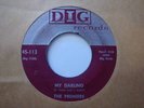 THE PREMIERS My Darling Rare DOO WOP Vocal 45 on DIG