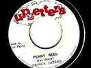 PRINCE JAZZBO-PENNY REEL-UPSETTER-RARE- REGGAE 45 7