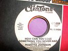 ROZETTA JOHNSON-HOW CAN YOU LOSE SOMETHING YOU NEVER