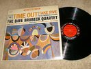 Dave Brubeck TIME OUT Columbia CS 8192 STEREO 6 EYE  LP