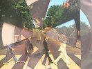 THE BEATLES ABBEY ROAD LP PICTURE DISC DIE-CUT MINT