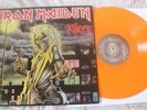 IRON MAIDEN **Killers** Rare Orange Vinyl Lp EMC 3357