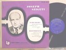 COLUMBIA ML 4642 SZIGETI SCHUBERT BEETHOVEN SONATA NM