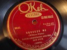 LOUIS ARMSTRONG & HIS HOT FIVE OKEH 8641 JAZZ 78 RPM E-