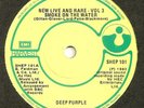 DEEP PURPLE RARE IRISH SMOKE ON THE WATER SHEP 101 1980
