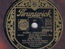 BING CROSBY - White Christmas 78 rpm disc (A+ COND)