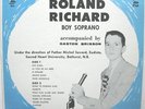 ROLAND RICHARD YOUNG BOY SOPRANO SINGER LP RARE
