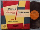 JULIUS KATCHEN Bartok  ORIG Decca LXT 2812 UK-54 MINT