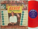 ELVIS PRESLEY TAIWAN JAPAN RED VINYL FOR EVERYONE