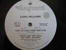 BOOGIE/ Carol Williams - Can't Get Away (LISTEN)