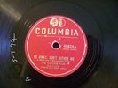 THE COLLINS KIDS 78RPM COLUMBIA #40824-C DON'T BOTHER..