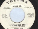 Martha Star Rare Northern Soul 45 