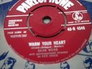 DEAN WEBB WARM YOUR HEART RARE R&R ROCKABILLY