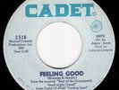JEAN DUSHON Feeling Good R&B NORTHERN SOUL 45 on Cadet