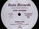 12'': Rome Jefferies - Good Love - 1983 US
