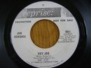 JIMI HENDRIX-HEY JOE--1967 WHITE LABEL PROMO-RARE 45RPM