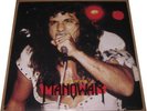 MANOWAR: Secret of steel LP Live Holland 1984 rare