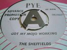 THE SHEFFIELDS got my mojo working UK PYE DEMO 45 MINT