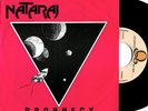 NATARAJ Prophecy 45+PROMO CARD Dutch 80s HEAVY METAL ??