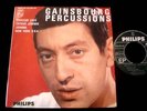 SERGE GAINSBOURG/GAINSBOURG PERCUSSIONS/ FRENCH EP
