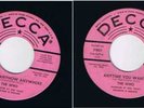 THE WHO Anyway Anyhow Anywhere Decca promo VG++