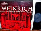 Westminster 2203: Weinrich/Bach Organ Works Vol. 1, 2LP