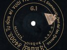 Caruso Etched Pathe 84003 Tu Non Mi Vuoi, Gli Ugonotti