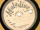 ALL MY LOVING,PRINCE BUSTER,MELODISC  ACETATE