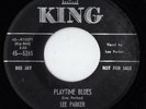KING blues R&B DEMO 45  LEE PARKER - Playtime Blues