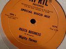 RARE THE MIGHTY THREES Killer DUB SATA/RASTA BUSINES