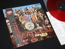 BEATLES Sgt Pepper JAPAN 80s RED WAX vinyl MONO LP sgt.