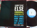 LP CANNONBALL ADDERLEY SOMETHIN' ELSE ON BLUE NOTE 1595