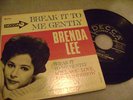 BRENDA LEE- BREAK IT TO ME GENTLY- DECCA ED 2716 - VG++