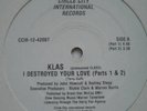 KLAS I DESTROYED YOUR LOVE PART 1 & 2 RARE MODERN SOUL