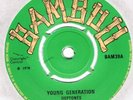 THE HEPTONES - YOUNG GENERATION  C/W  YOU TURNED AWAY