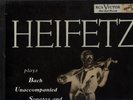 HEIFETZ BACH SOLO VIOLIN LM 6105 3 LP BOX