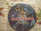 IRON MAIDEN piece of mind picture disc avec sticker