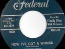 rare New Breed R&B 45 FREDDY KING on FEDERAL Hear